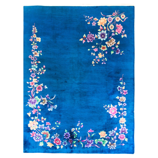 Chinese Art Deco Rug For Sale