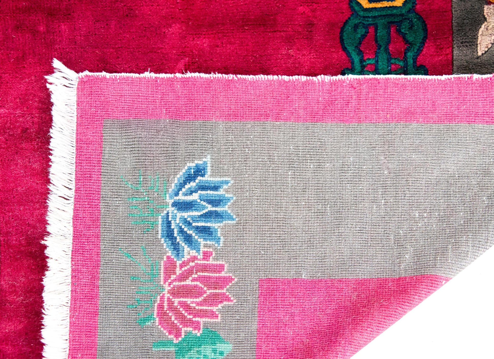 Early 20th Century Chinese Art Deco Rug For Sale