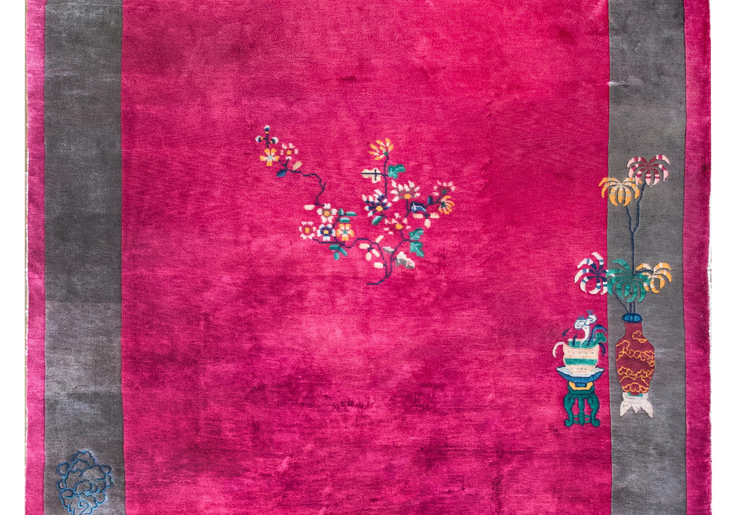 Early 20th Century Chinese Art Deco Rug For Sale