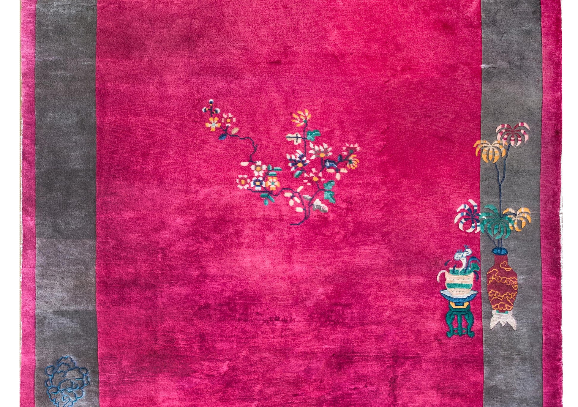 Early 20th Century Chinese Art Deco Rug For Sale
