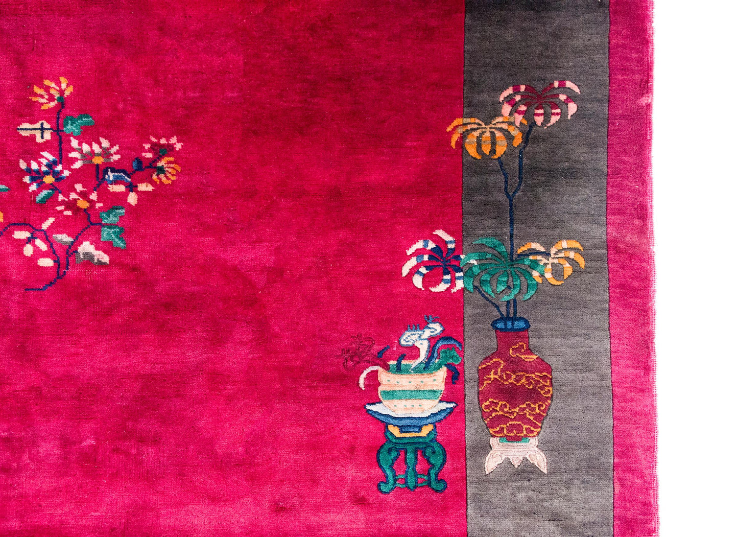 Early 20th Century Chinese Art Deco Rug For Sale