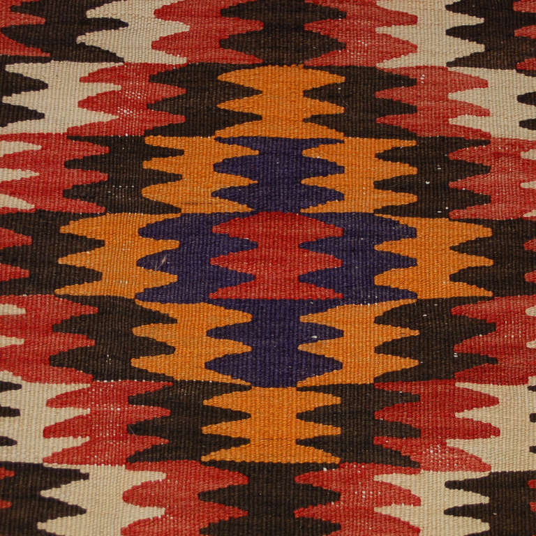 Early 20th Century Persian Ersari Runner For Sale