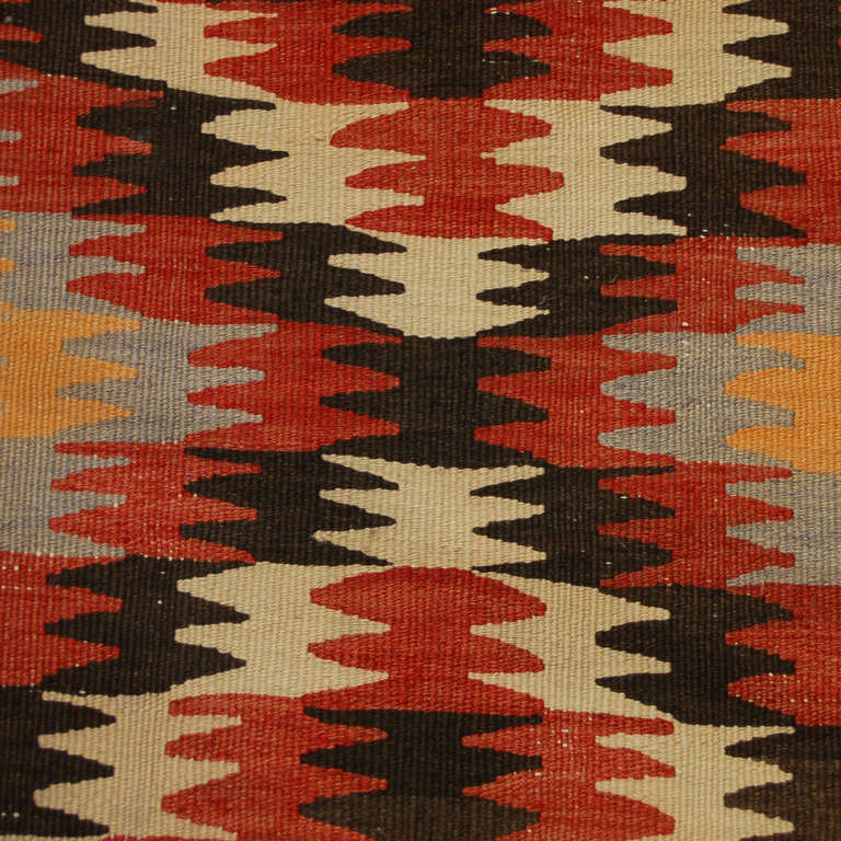 Early 20th Century Persian Ersari Runner For Sale