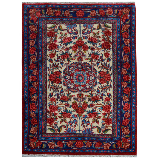 Wonderful Vintage Persian Bidjar Rug For Sale