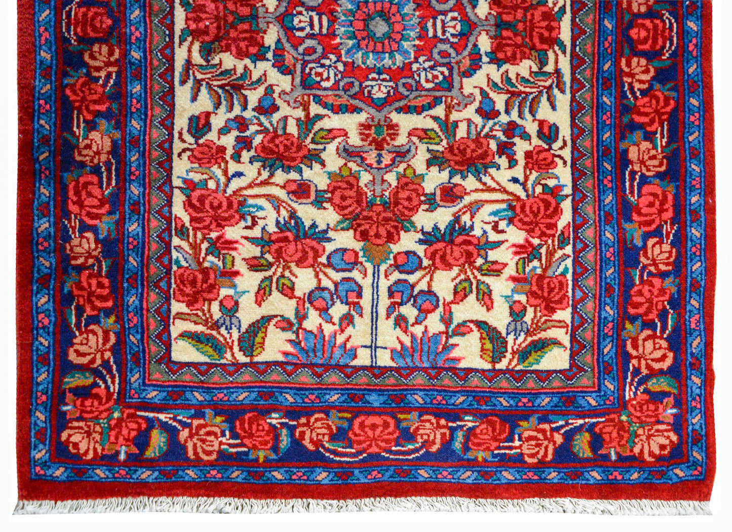 Wonderful Vintage Persian Bidjar Rug For Sale