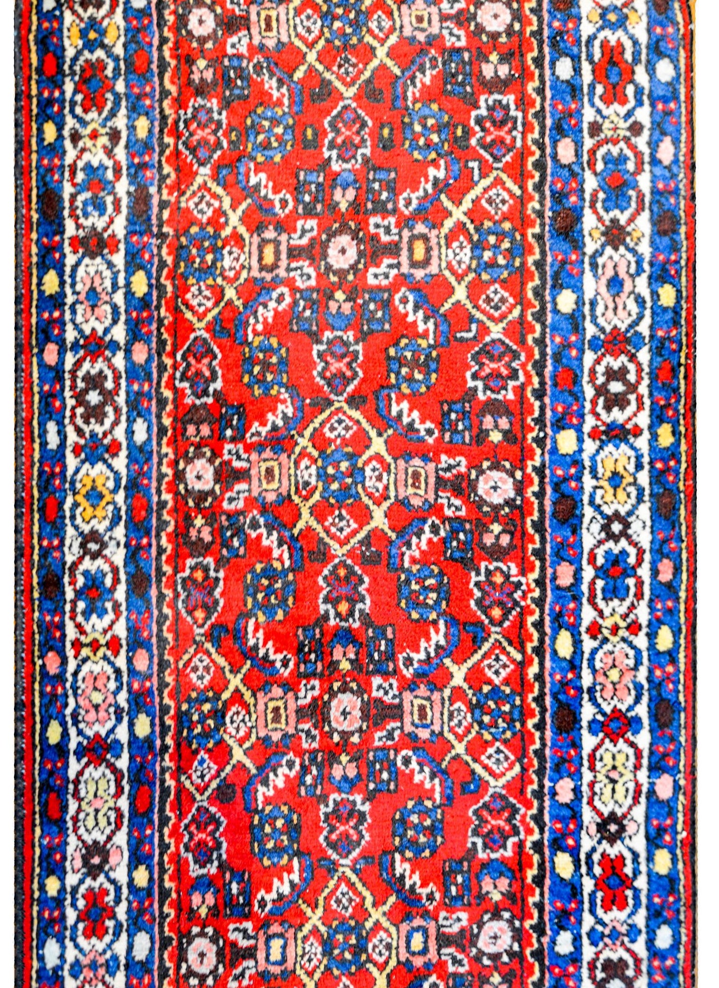 Early 20th Century Hosseinabad Runner For Sale