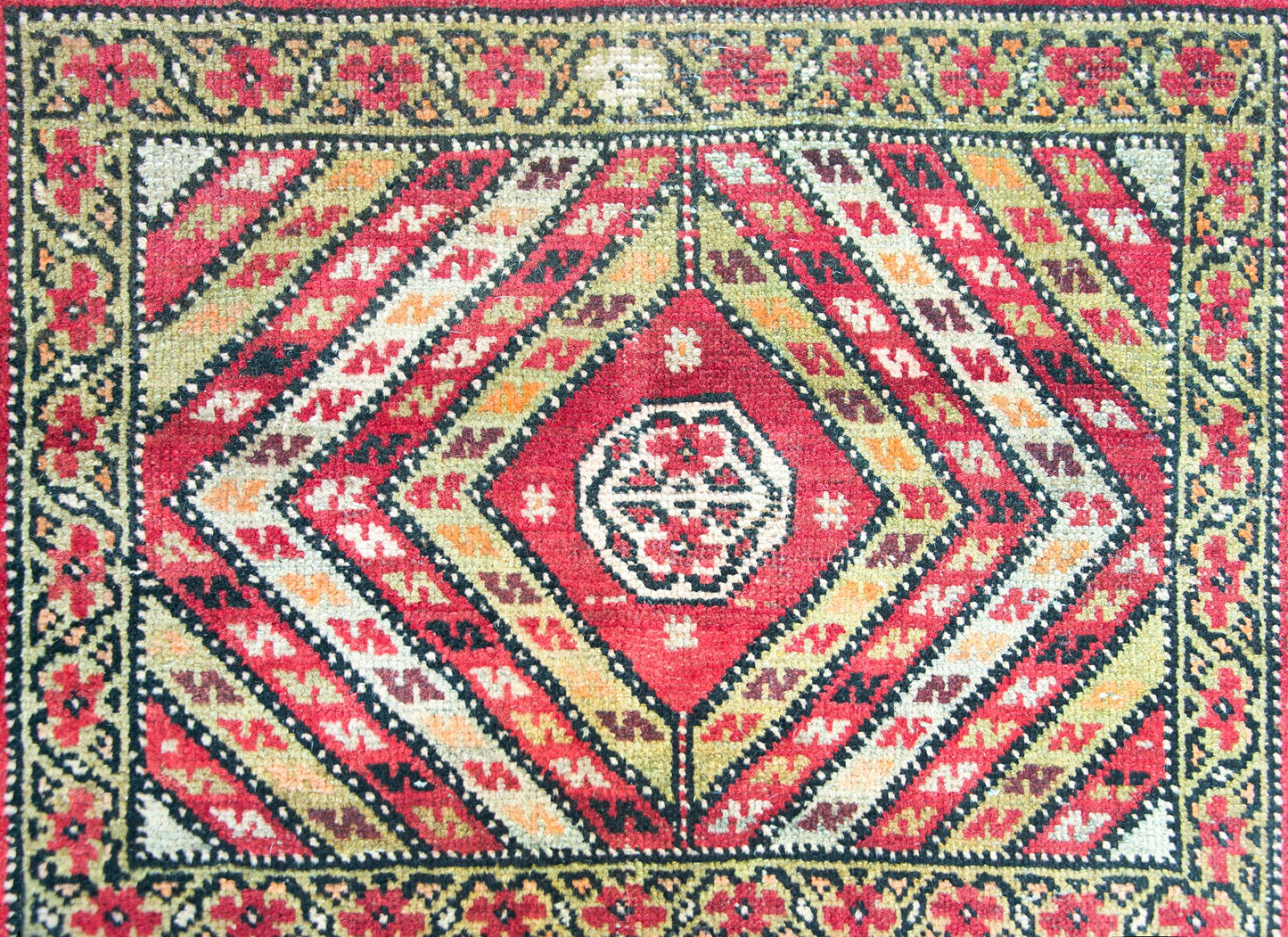 Early 20th Century Anatolian Turkish Rug For Sale