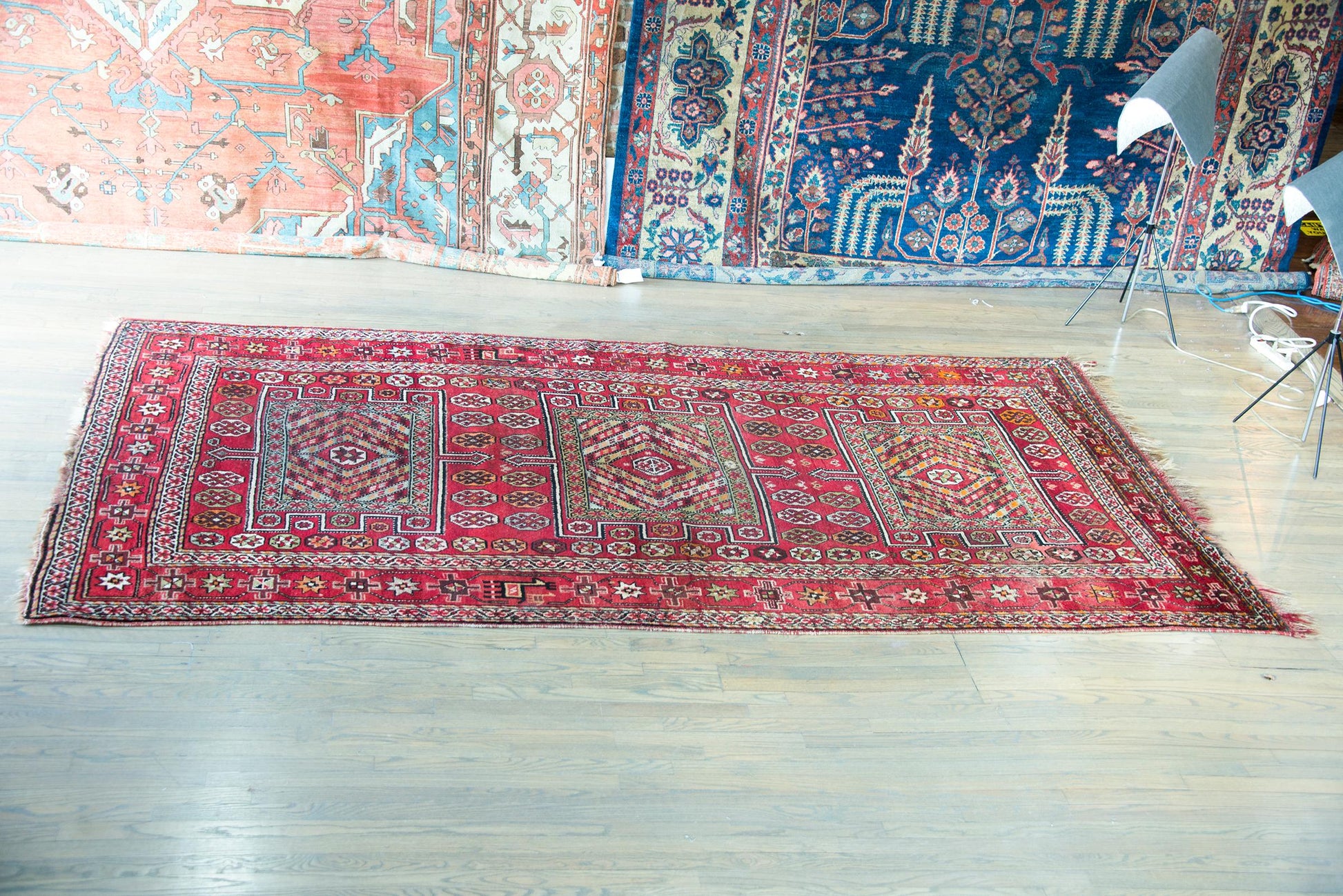 Early 20th Century Anatolian Turkish Rug For Sale