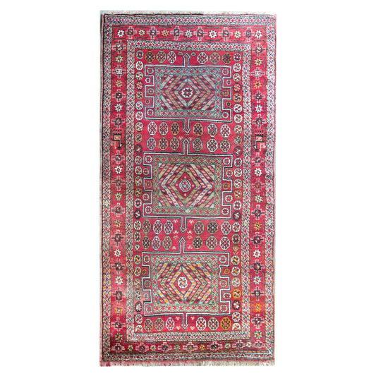 Early 20th Century Anatolian Turkish Rug For Sale