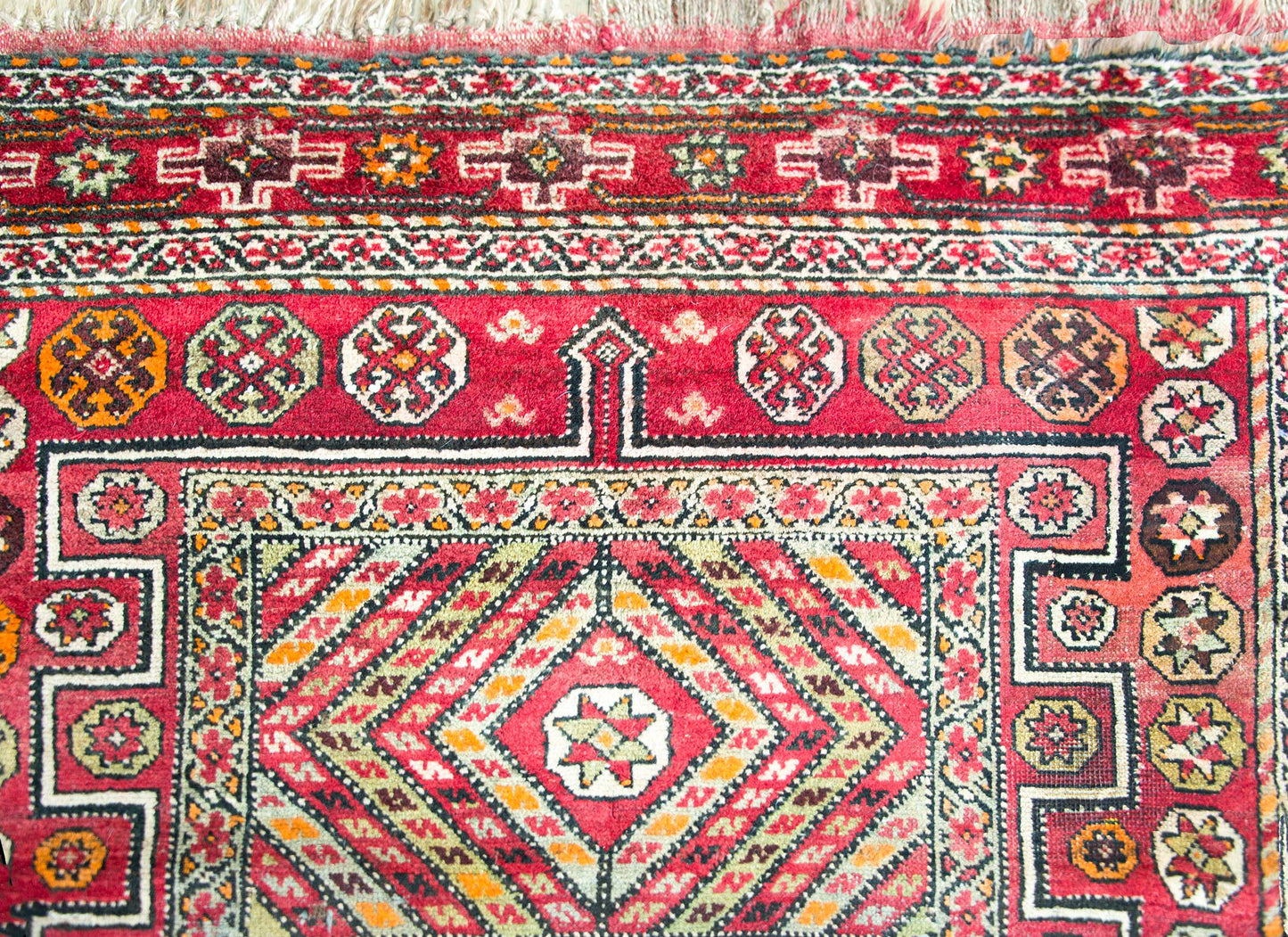 Early 20th Century Anatolian Turkish Rug For Sale