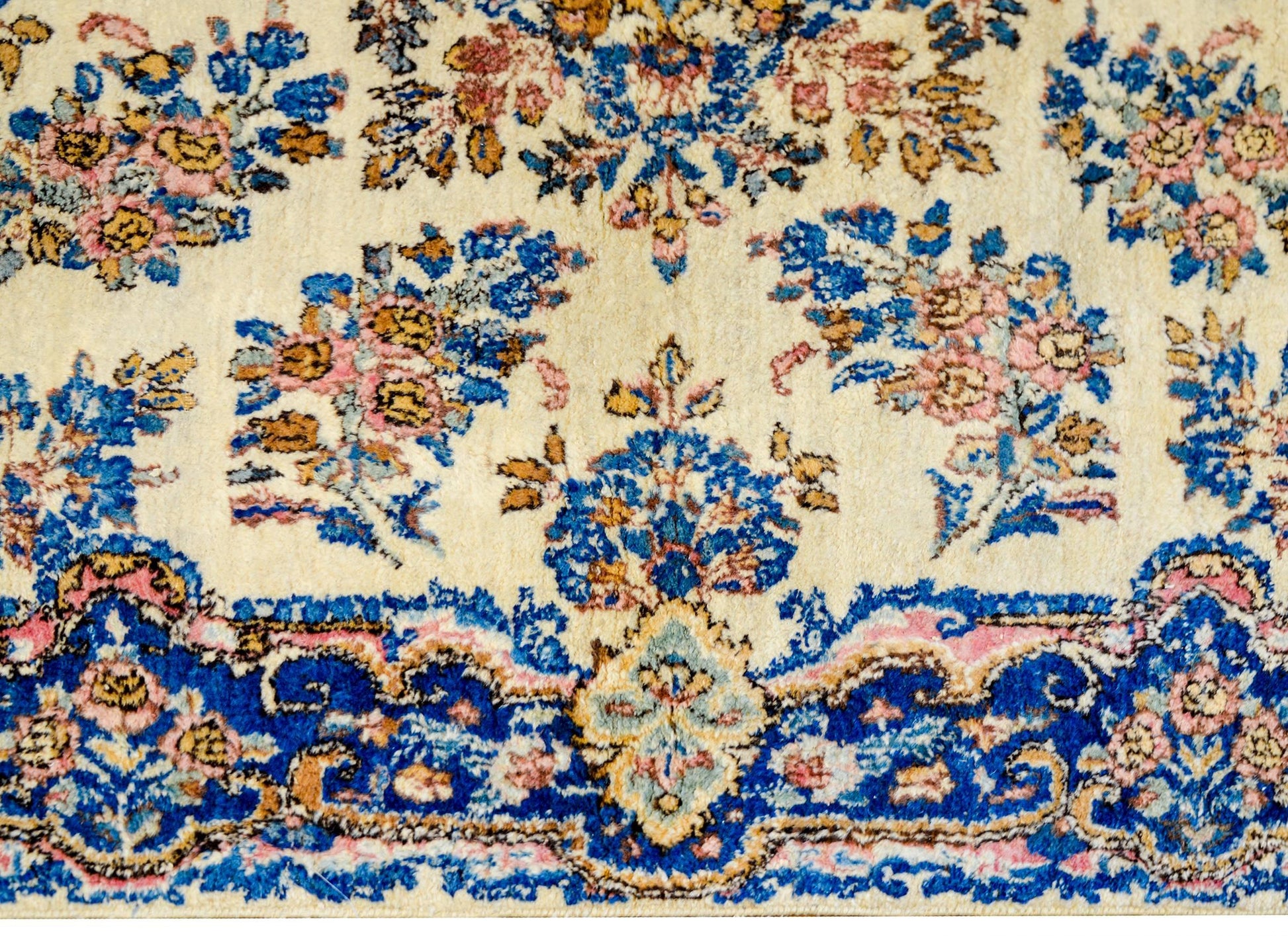 Early 20th Century Kirman Rug For Sale