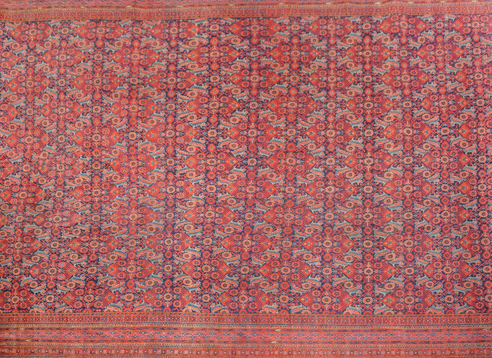 Outstanding Palatial Early 20th Century Bashir Rug For Sale