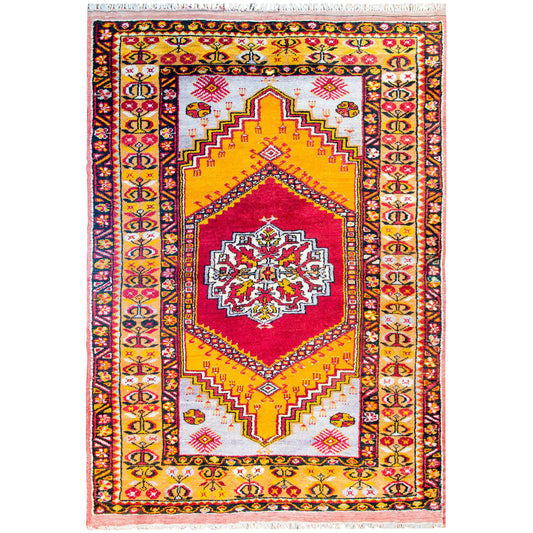 Early 20th Century Anatolian Turkish Rug For Sale