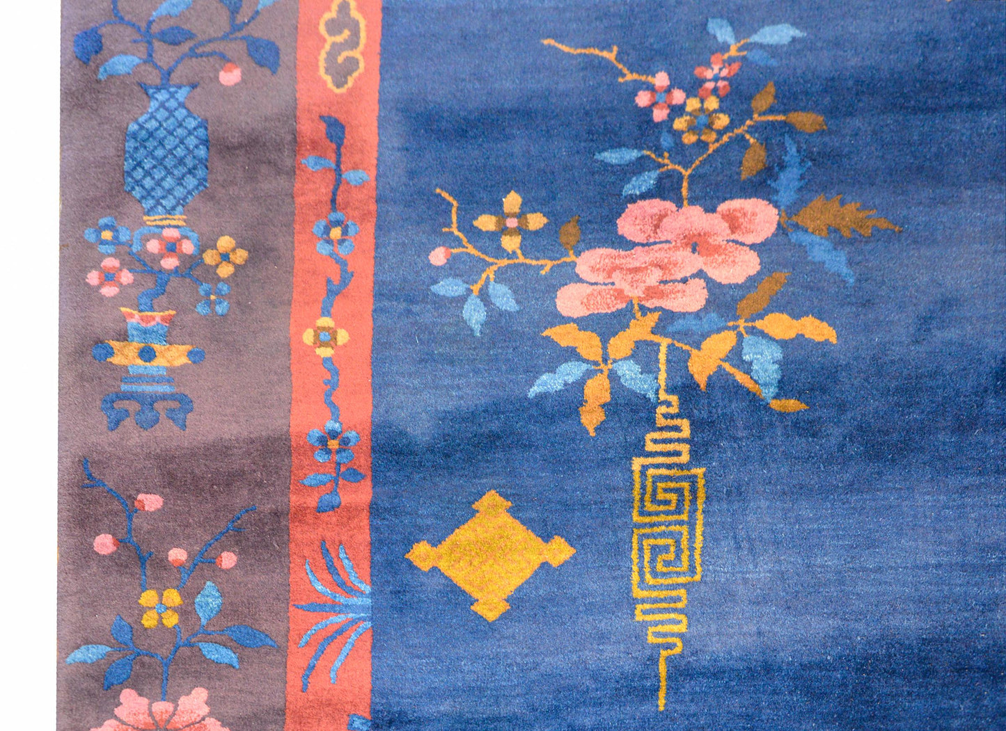 Exquisite Chinese Art Deco Rug For Sale
