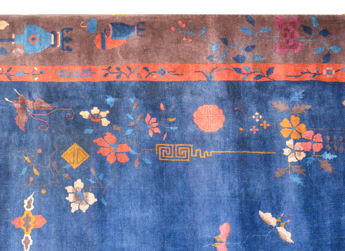 Exquisite Chinese Art Deco Rug For Sale