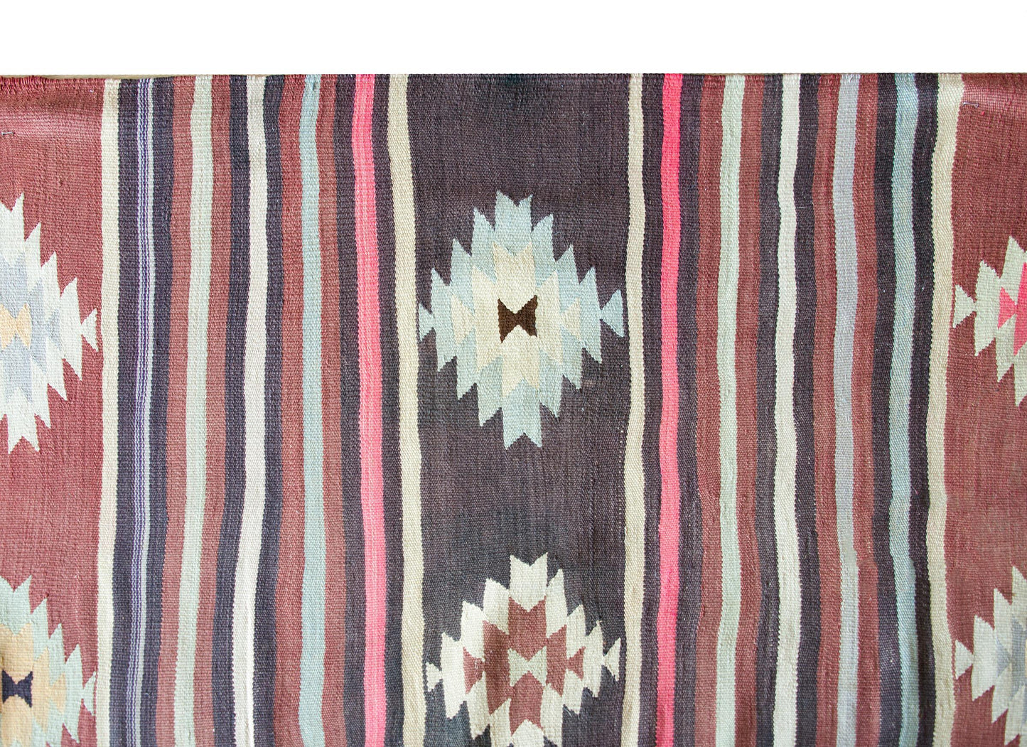 Vintage Turkish Bergama Kilim Rug For Sale