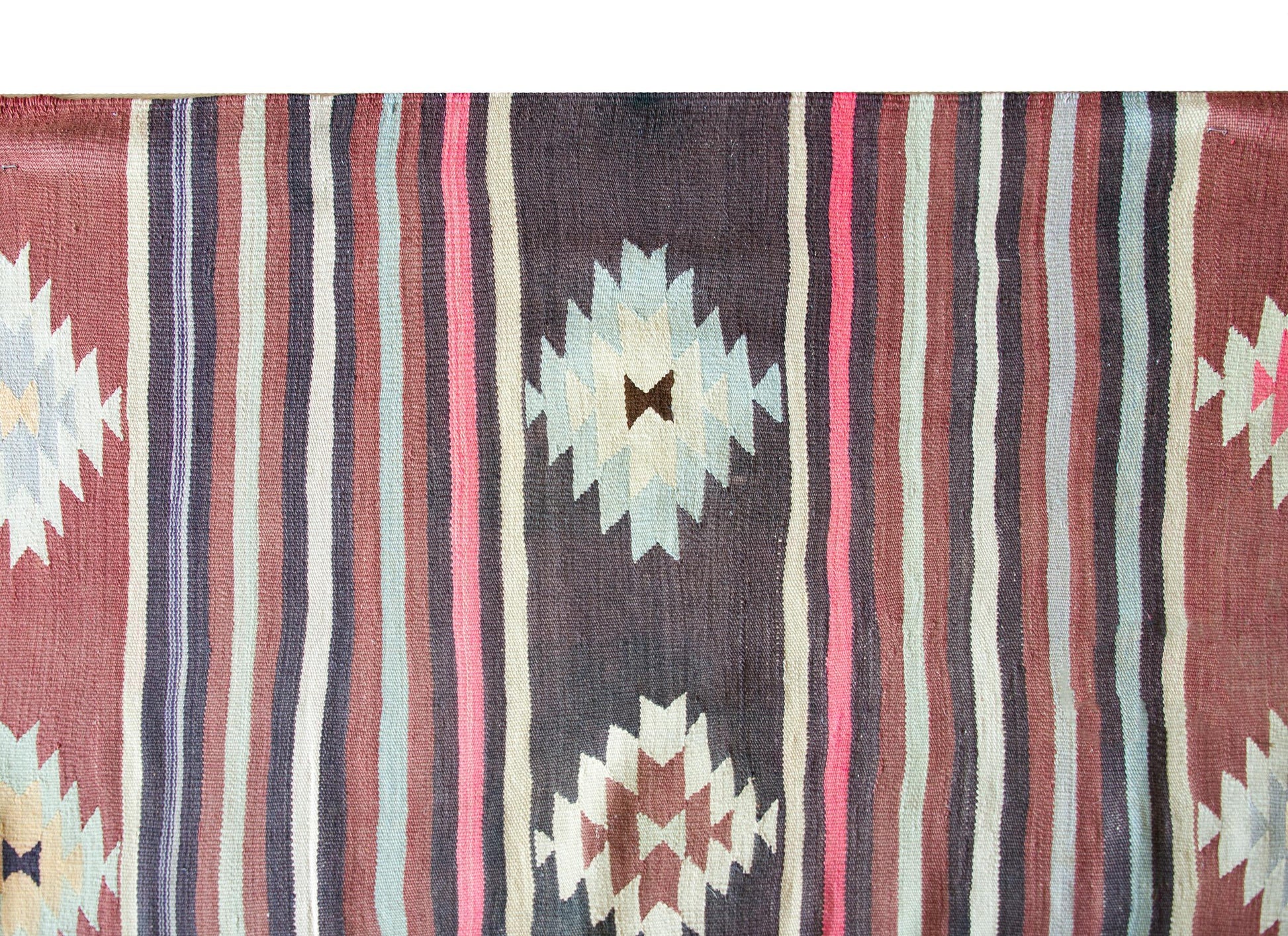 Vintage Turkish Bergama Kilim Rug For Sale