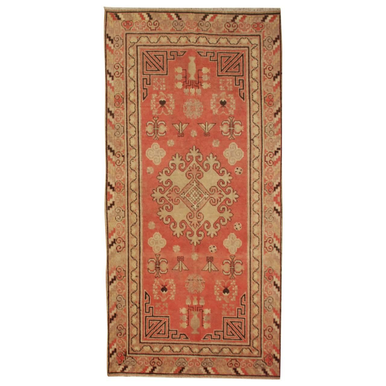 Antique Samarkand Rug For Sale
