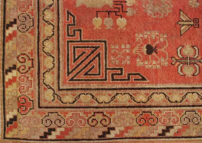 Antique Samarkand Rug For Sale
