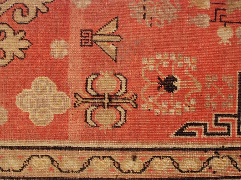 Antique Samarkand Rug For Sale