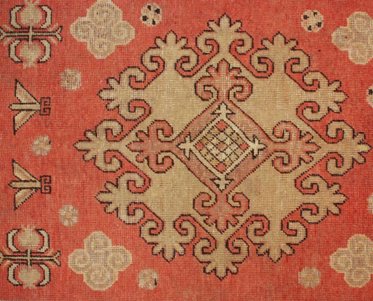 Antique Samarkand Rug For Sale