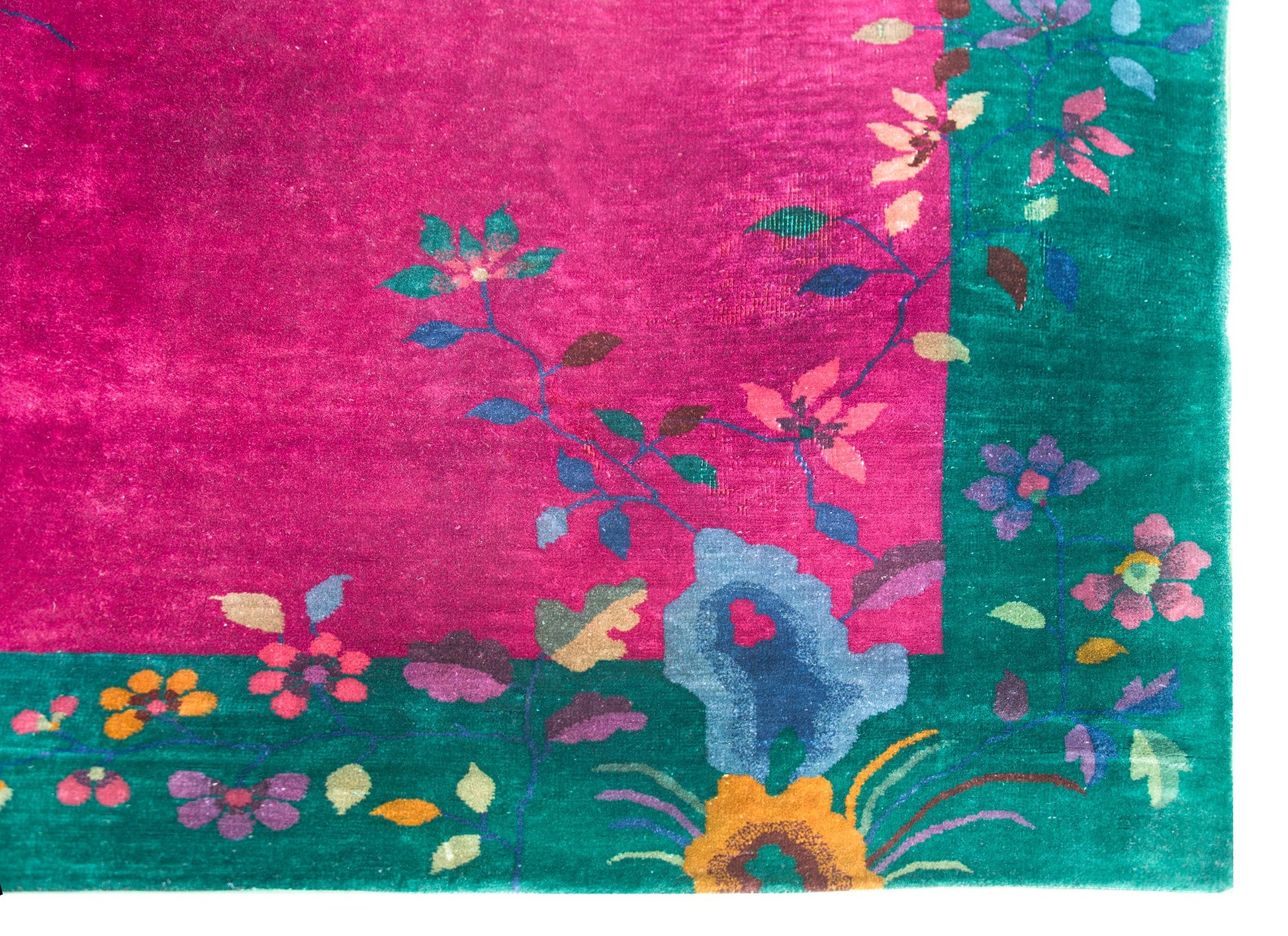 Early 20th Century Chinese Art Deco Rug For Sale