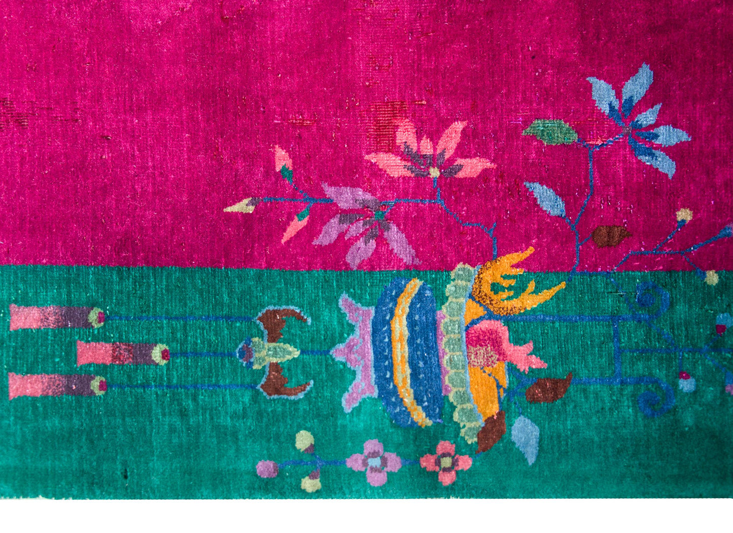 Early 20th Century Chinese Art Deco Rug For Sale