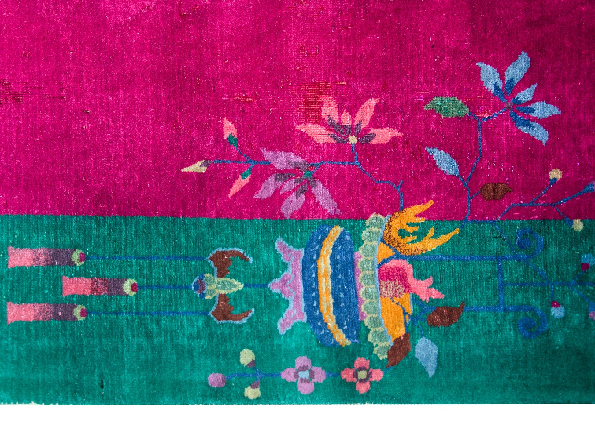 Early 20th Century Chinese Art Deco Rug For Sale