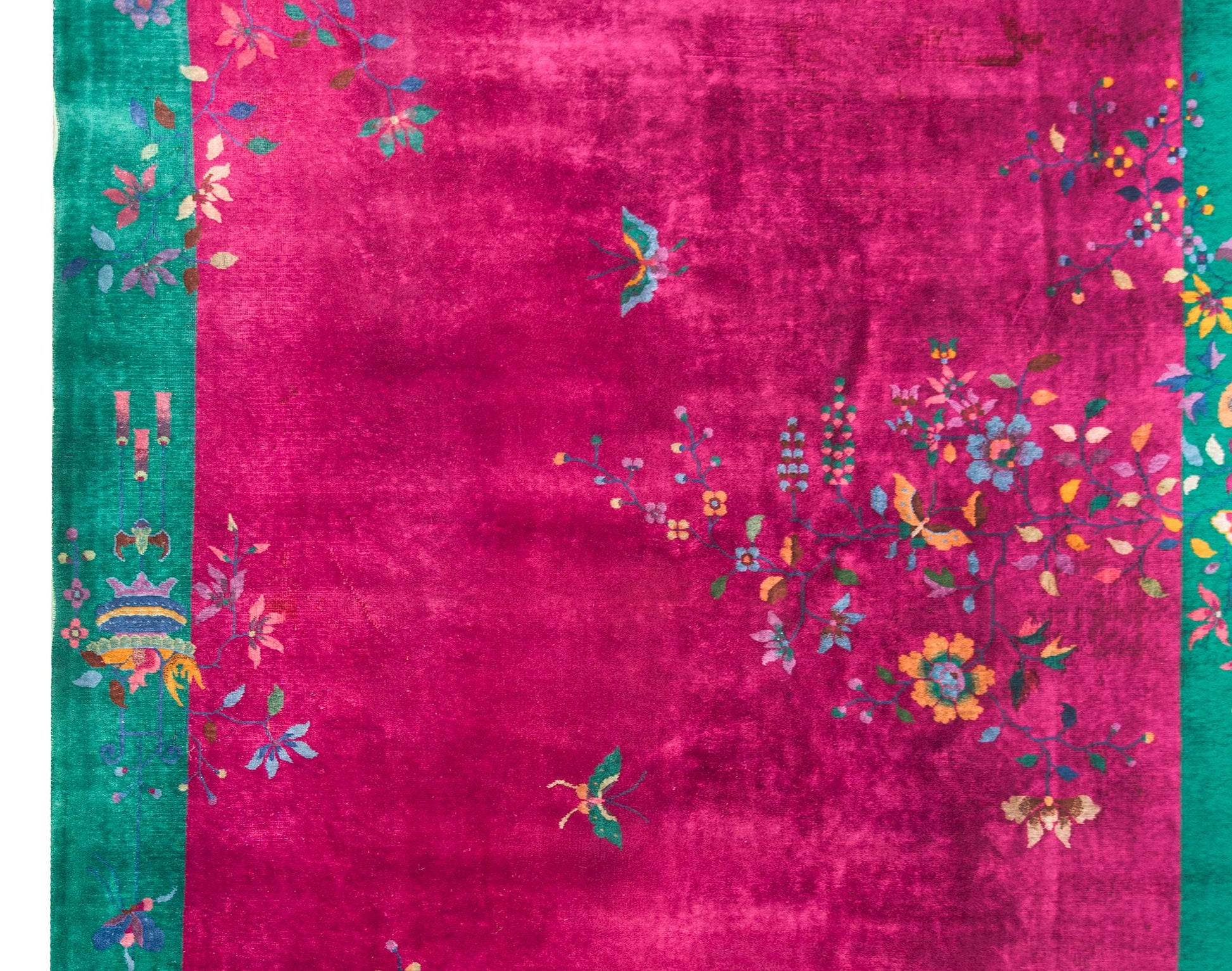 Early 20th Century Chinese Art Deco Rug For Sale