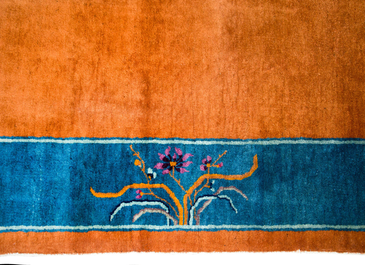 Early 20th Century Chinese Art Deco Rug For Sale