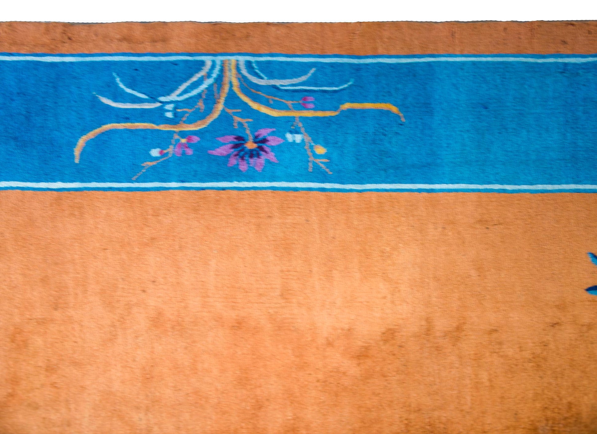 Early 20th Century Chinese Art Deco Rug For Sale