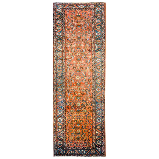 Wonderful Early 20th Century Heriz Runner For Sale