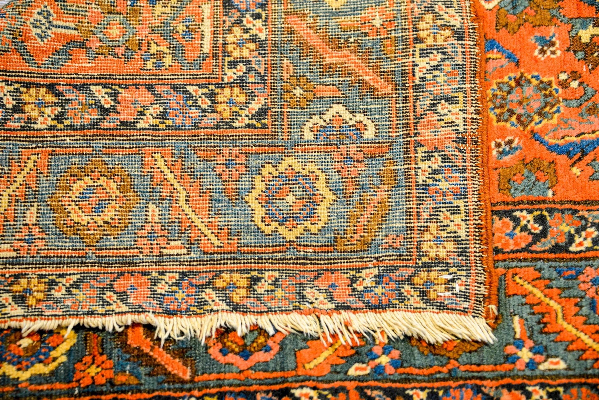 Wonderful Early 20th Century Heriz Runner For Sale