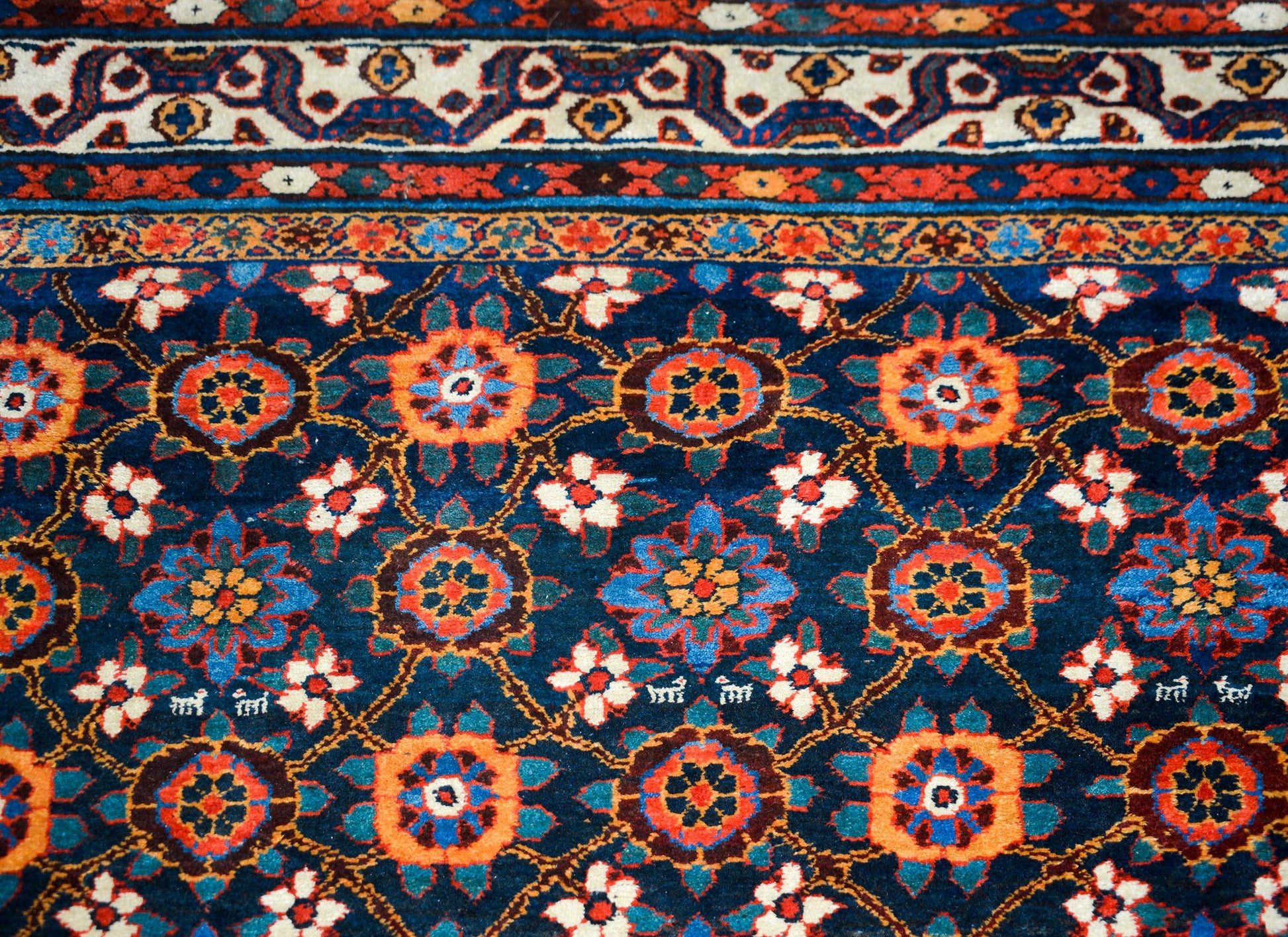 Early 20th Century Afshar Rug For Sale