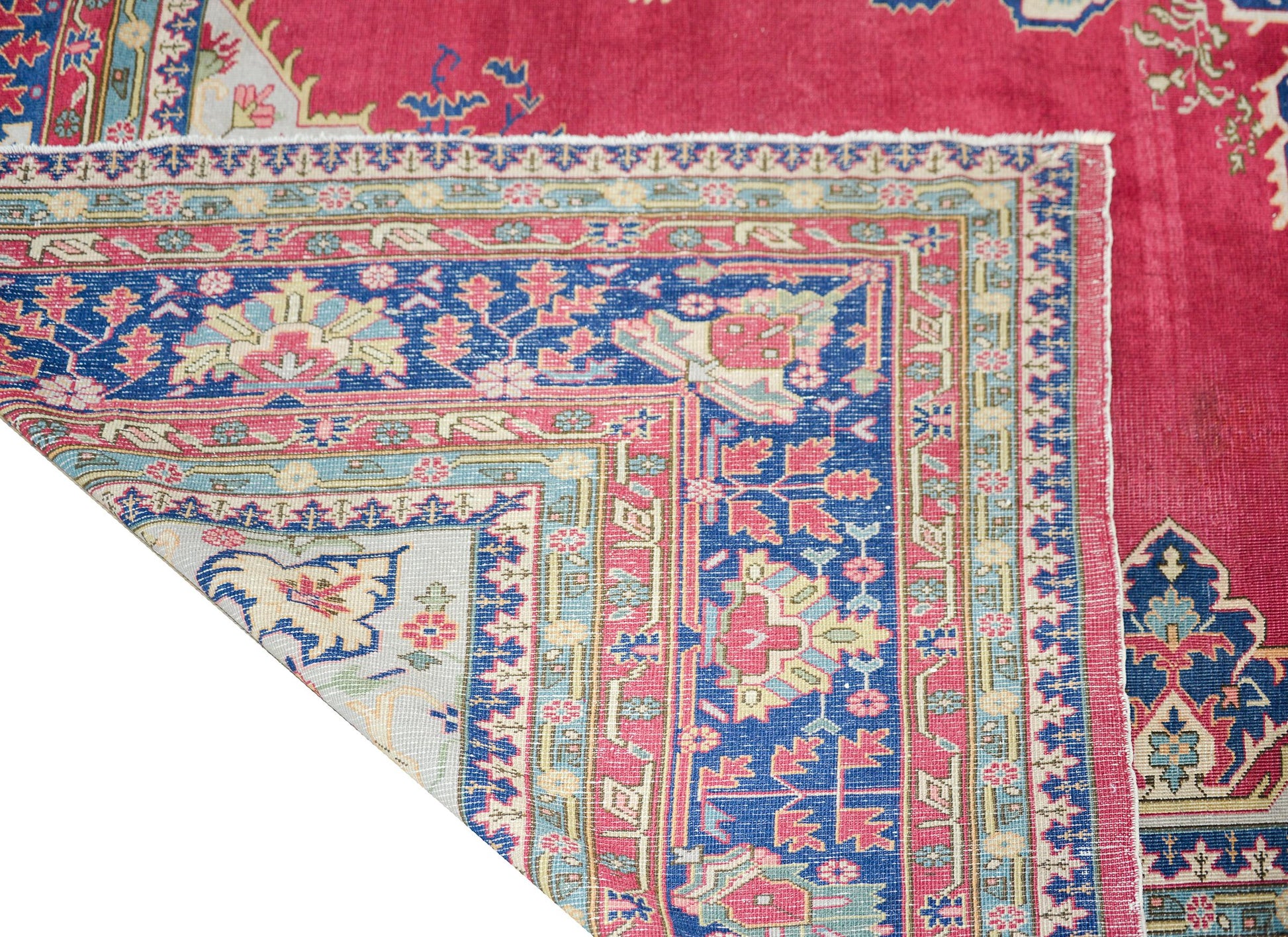 Early 20th Century Turkish Sparta Serapi Rug For Sale