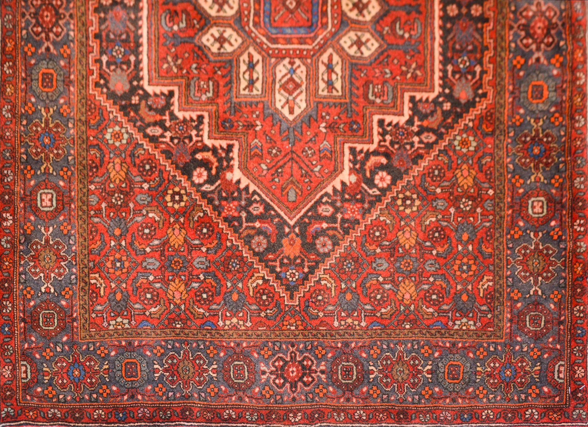Vintage Persian Hamadan Rug For Sale