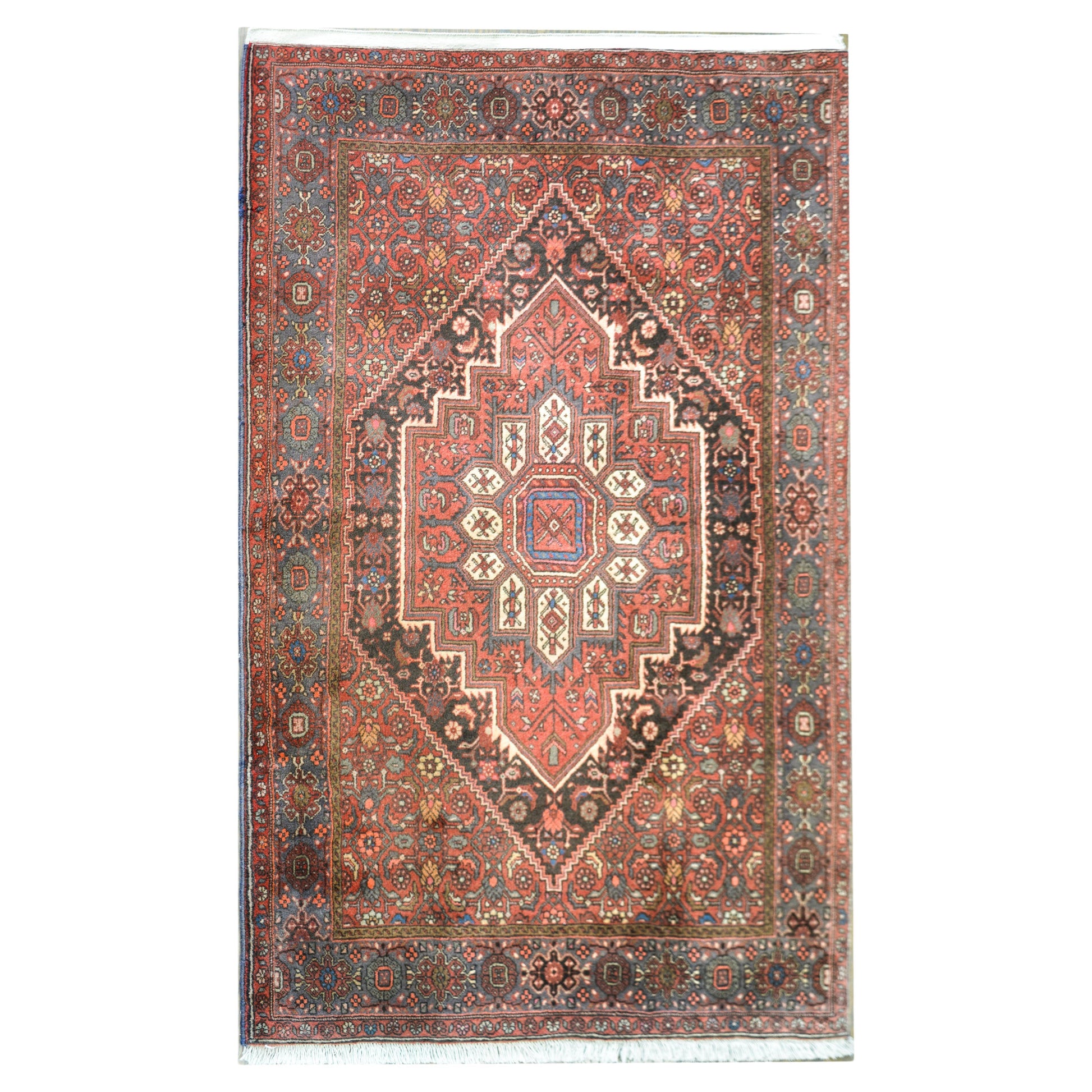 Vintage Persian Hamadan Rug For Sale