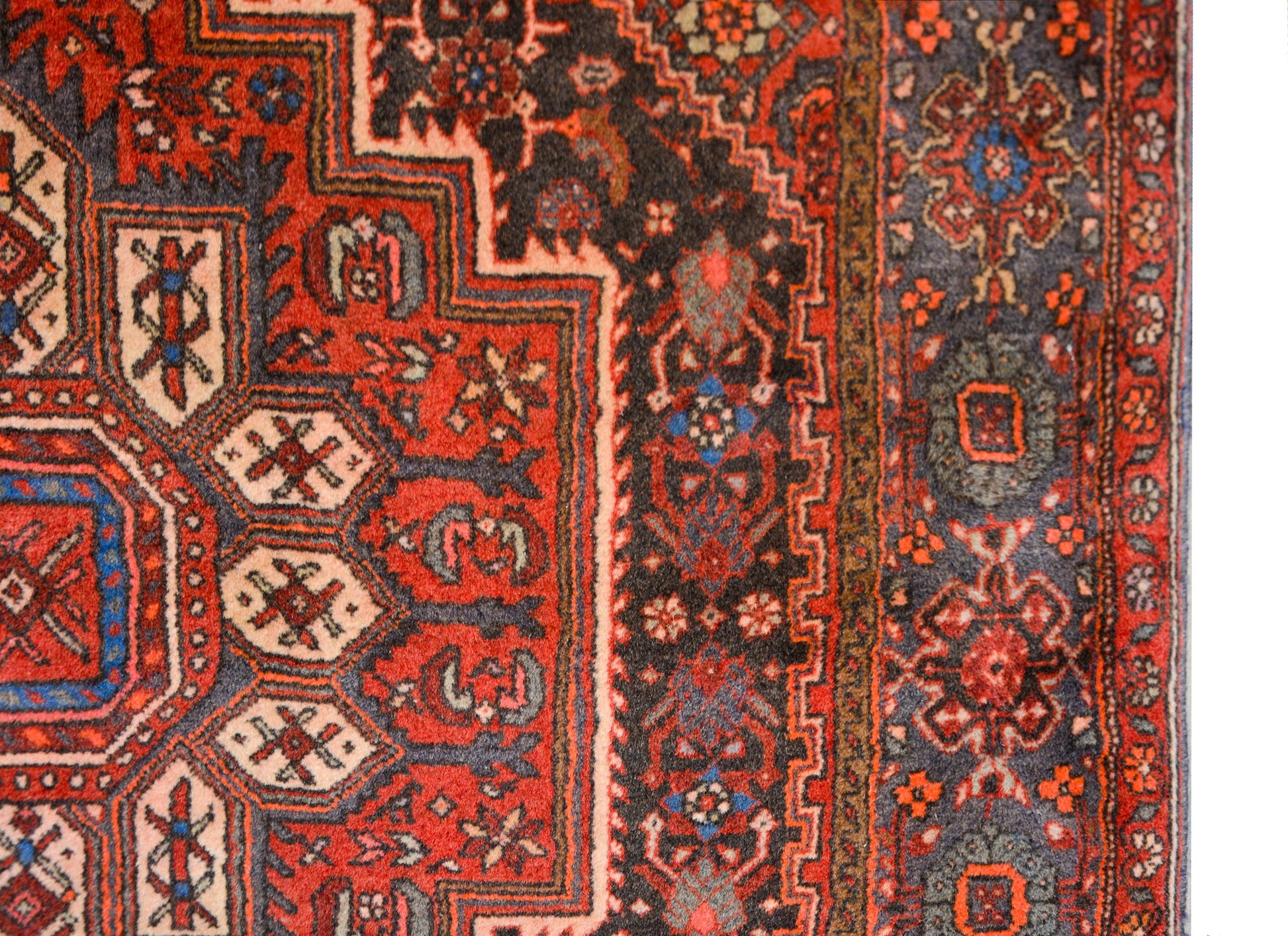Vintage Persian Hamadan Rug For Sale