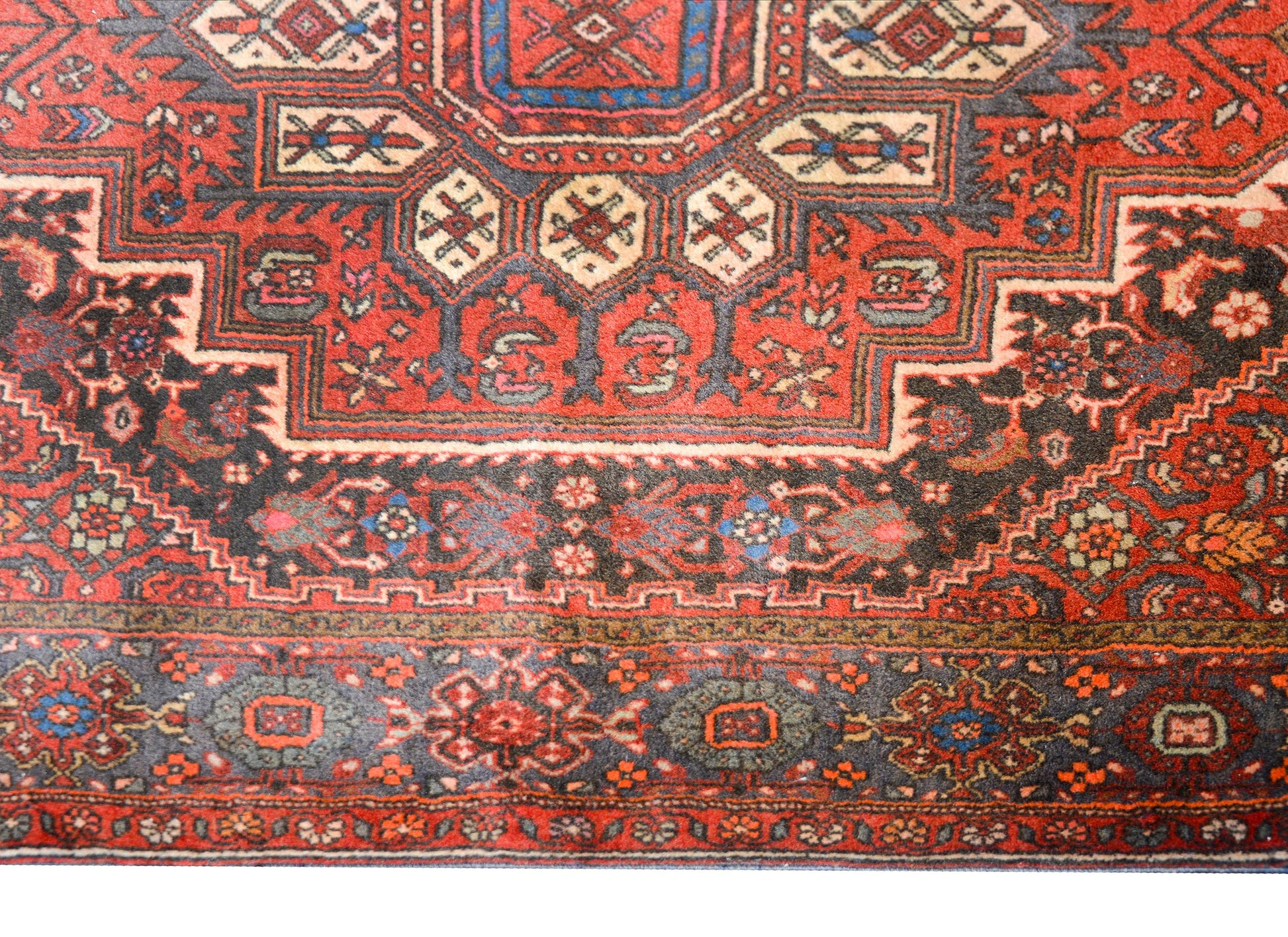 Vintage Persian Hamadan Rug For Sale