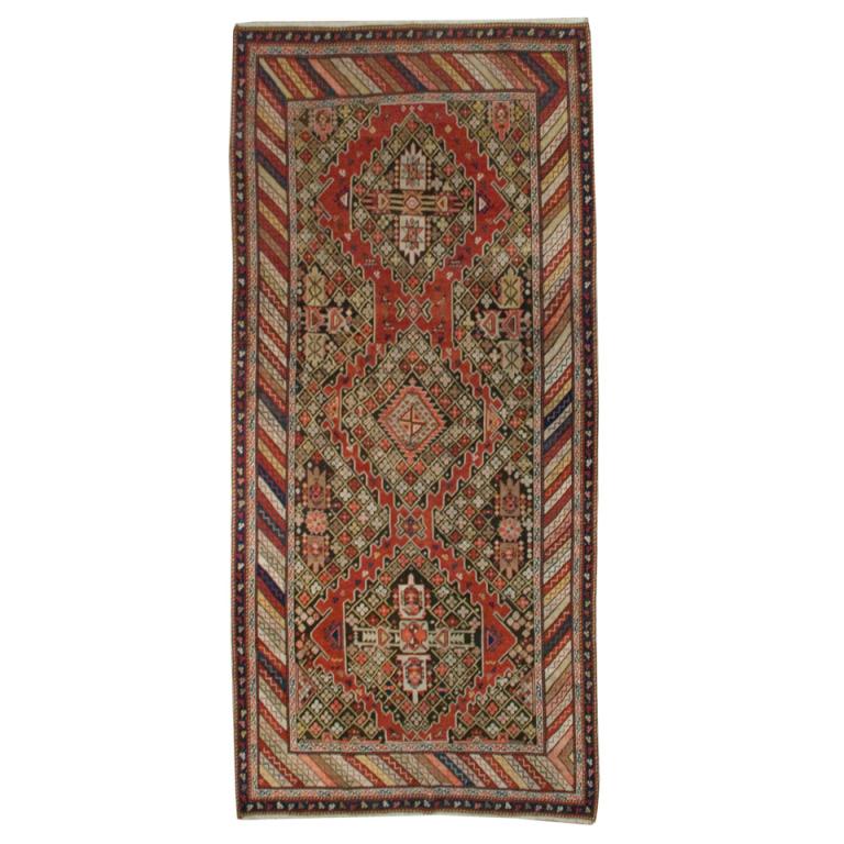 19th Century Persian Karabakh Carpet For Sale