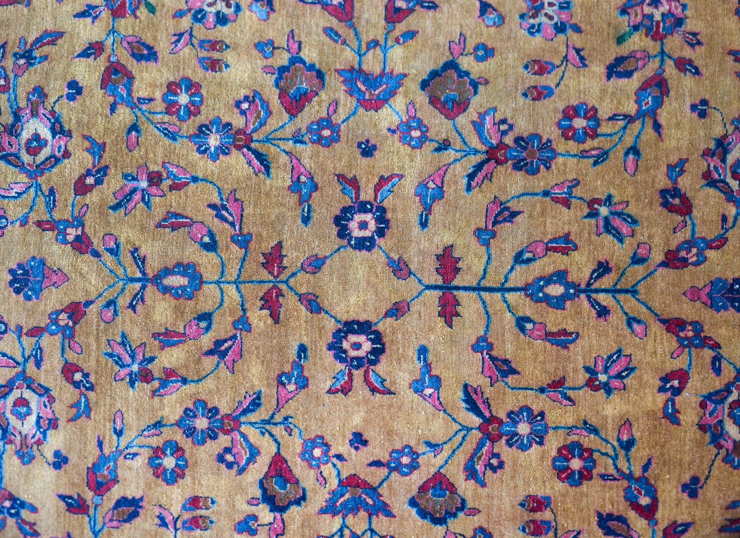 Early 20th Century Persian Kashan Rug For Sale