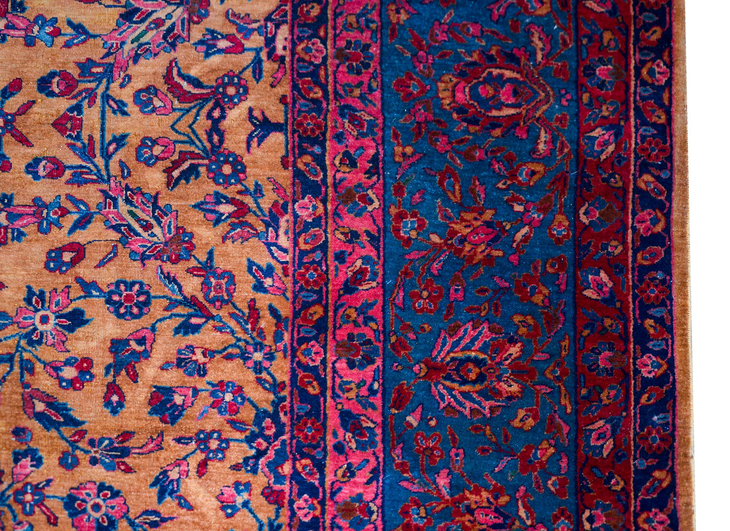 Early 20th Century Persian Kashan Rug For Sale