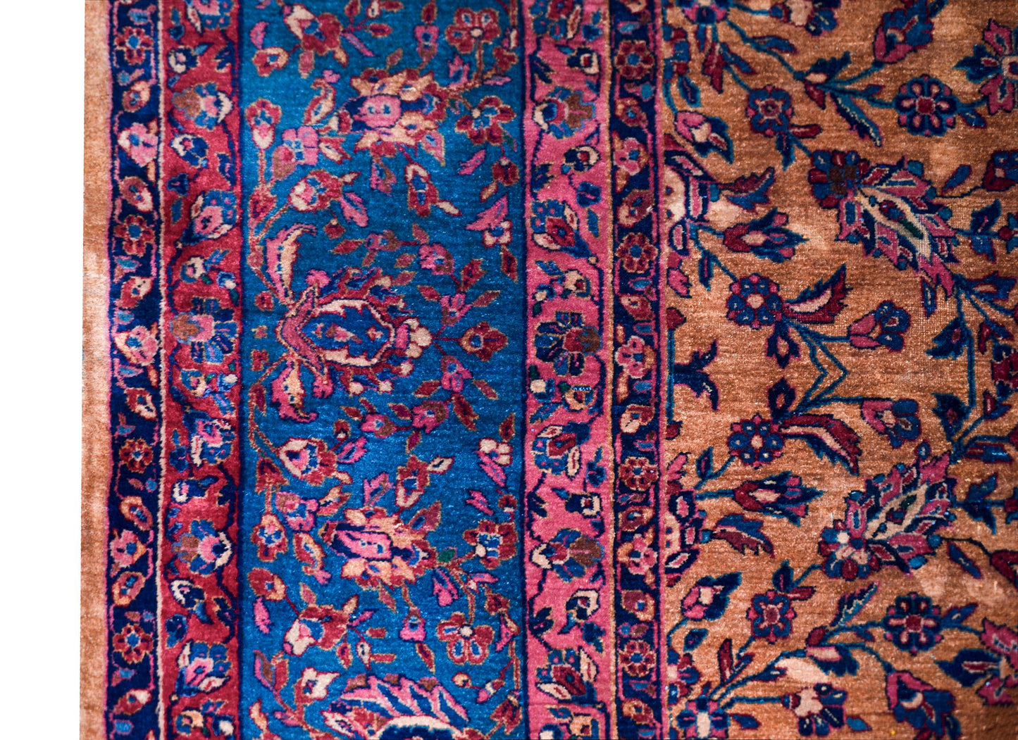 Early 20th Century Persian Kashan Rug For Sale