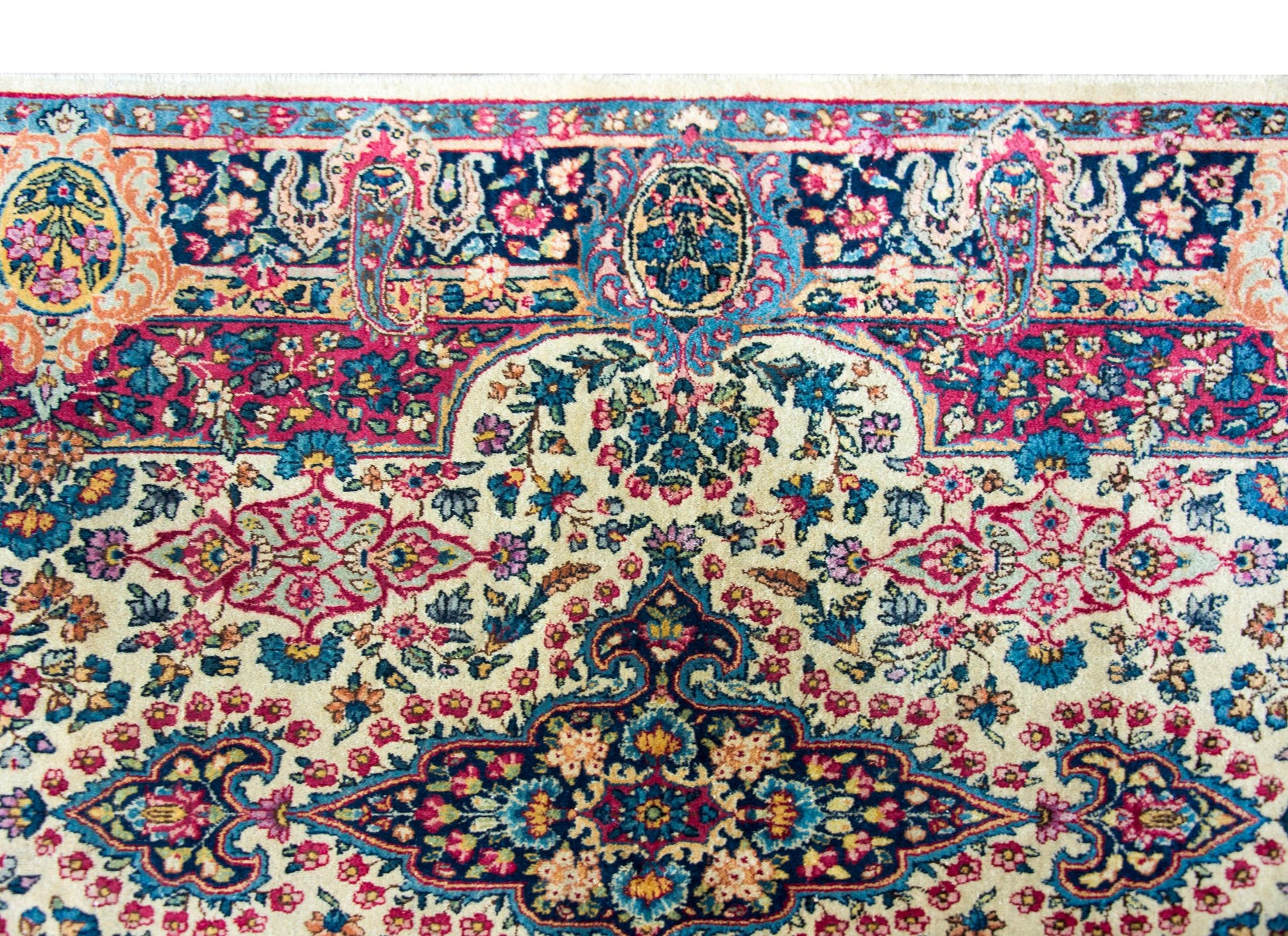 Early 20th Century Kirman Rug For Sale