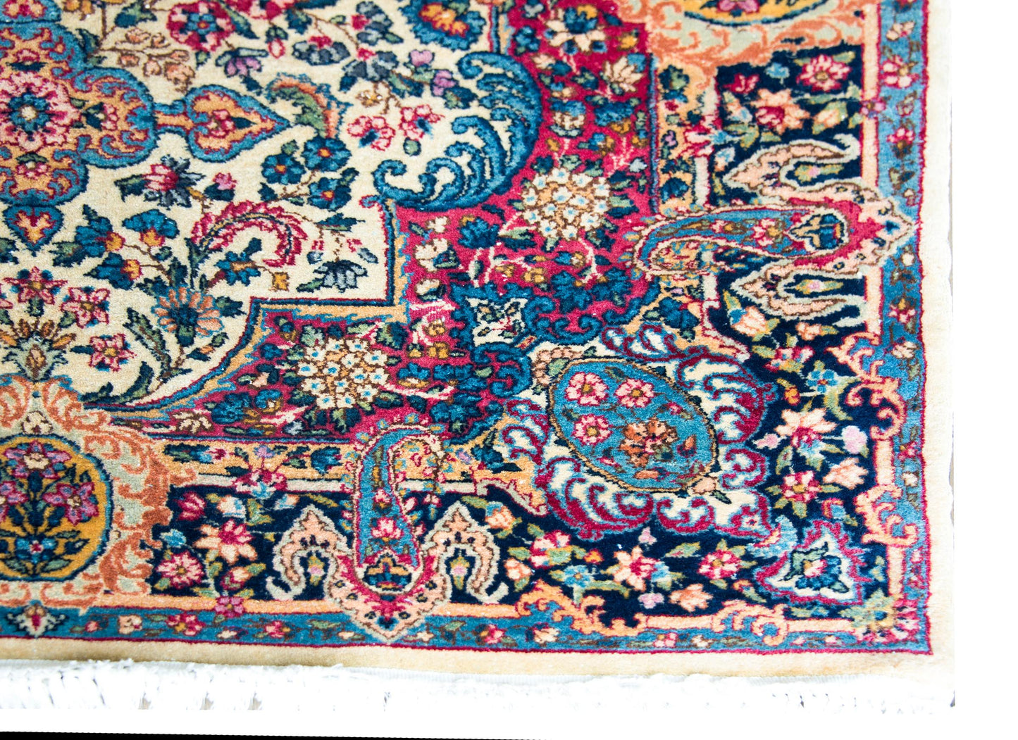 Early 20th Century Kirman Rug For Sale