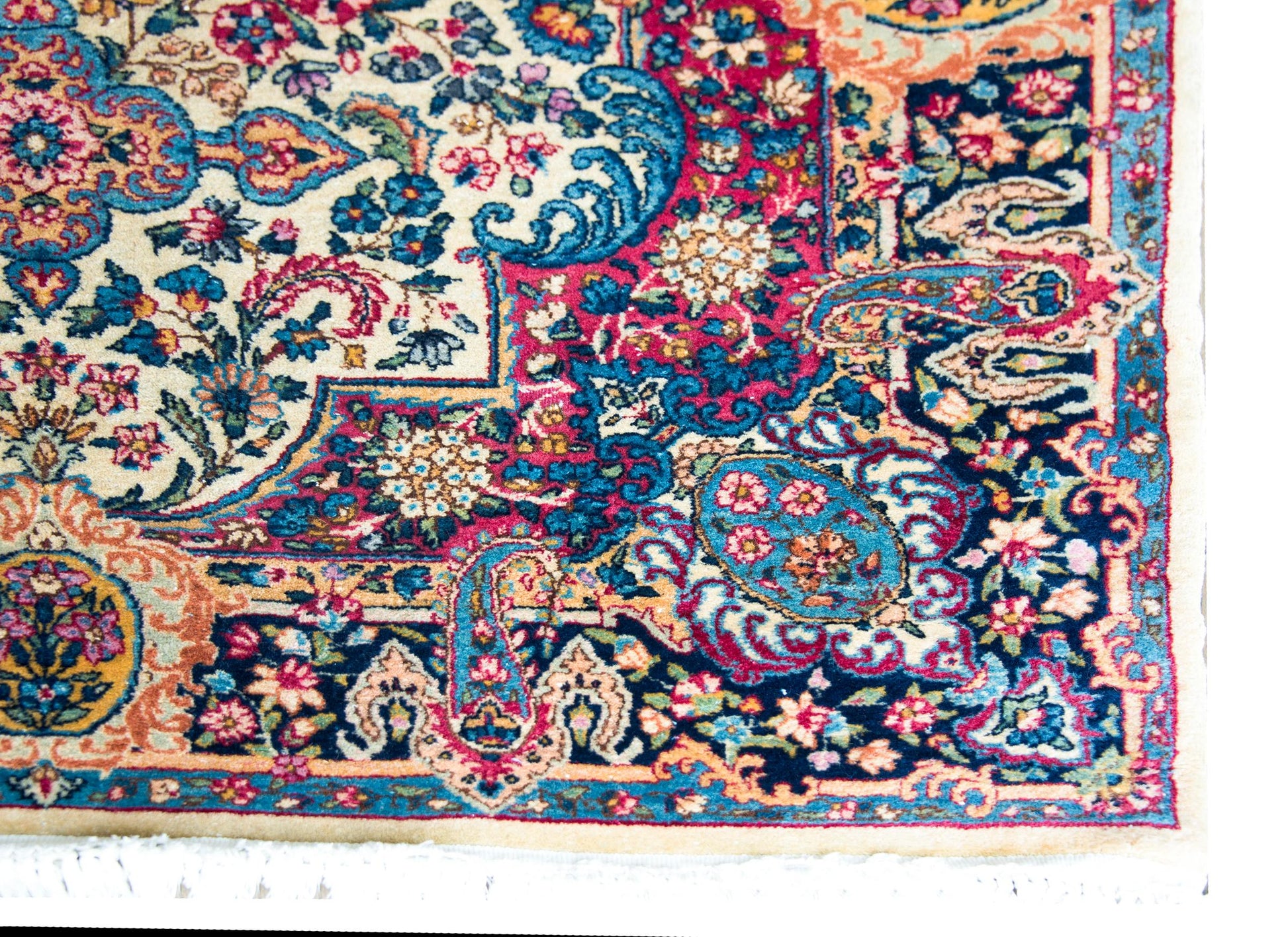 Early 20th Century Kirman Rug For Sale