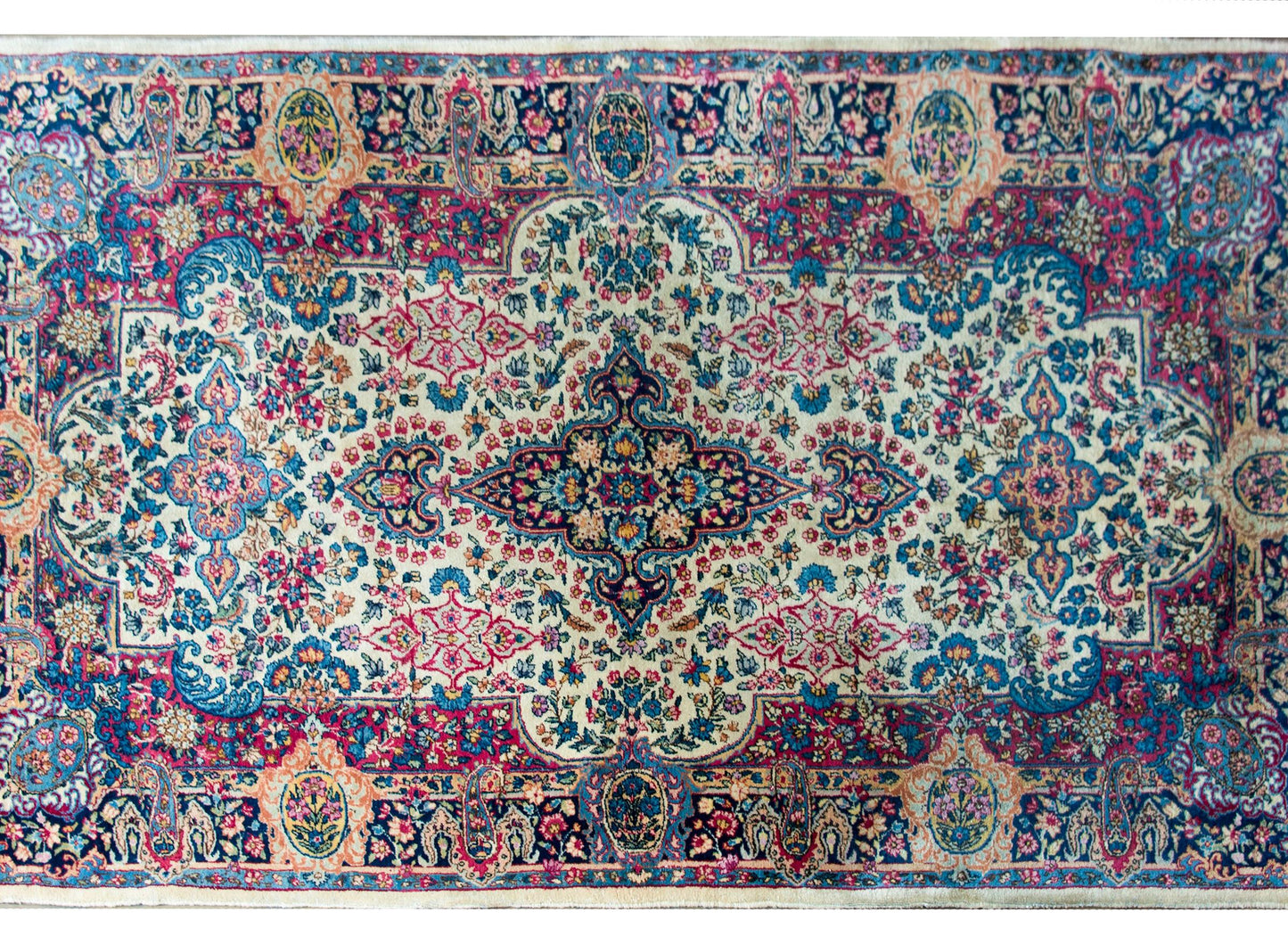 Early 20th Century Kirman Rug For Sale
