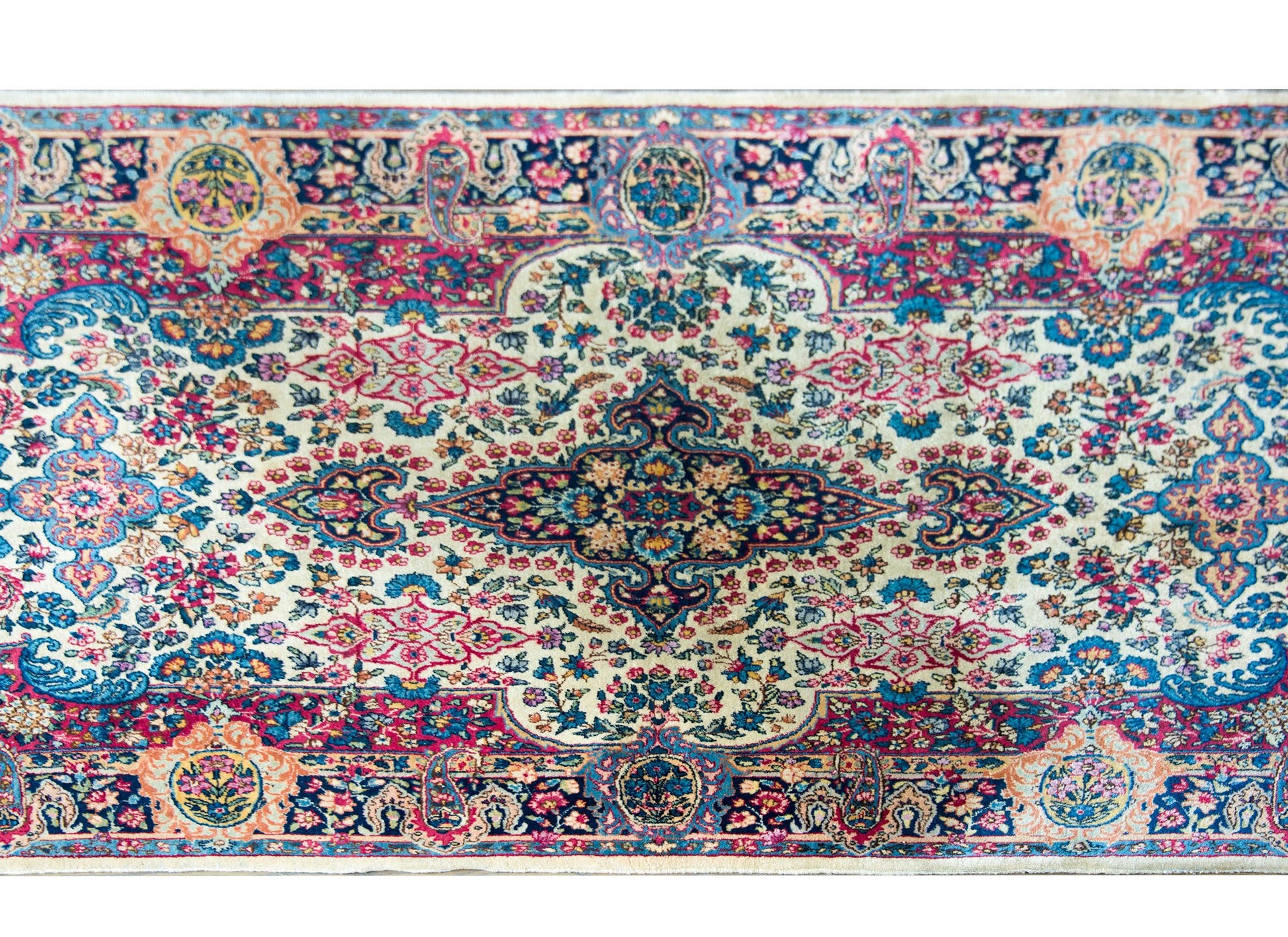 Early 20th Century Kirman Rug For Sale