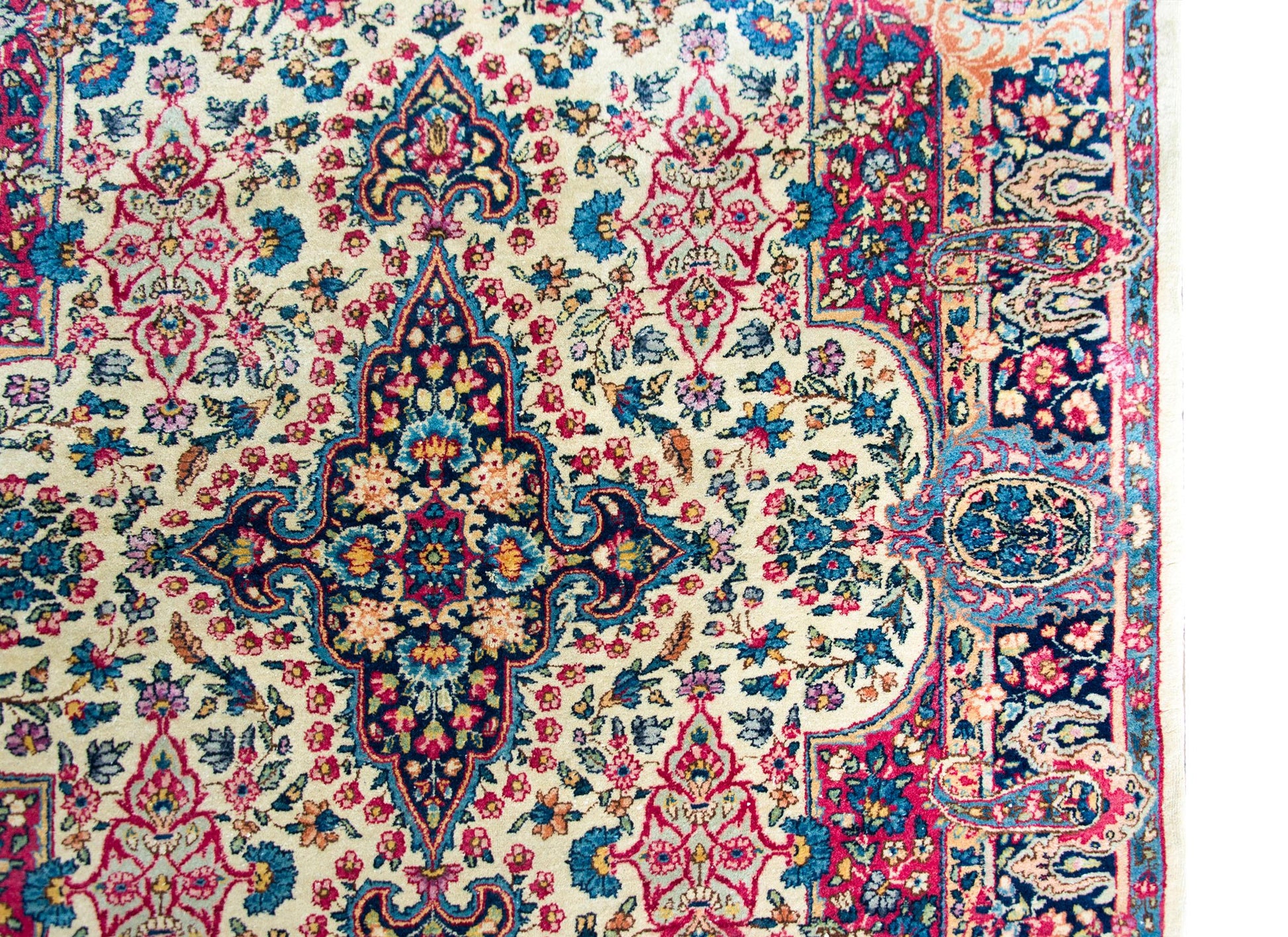 Early 20th Century Kirman Rug For Sale
