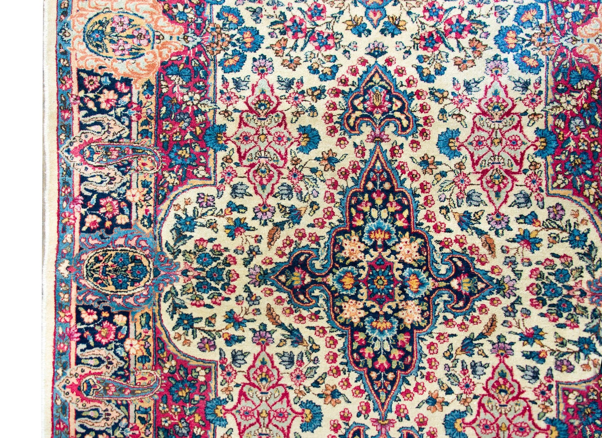 Early 20th Century Kirman Rug For Sale